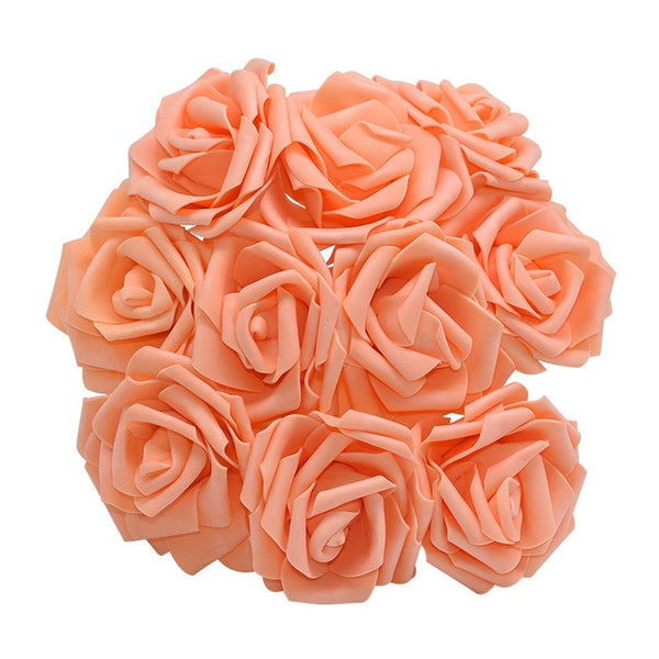 Artificial PE Foam Rose Flowers