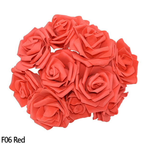 Artificial PE Foam Rose Flowers