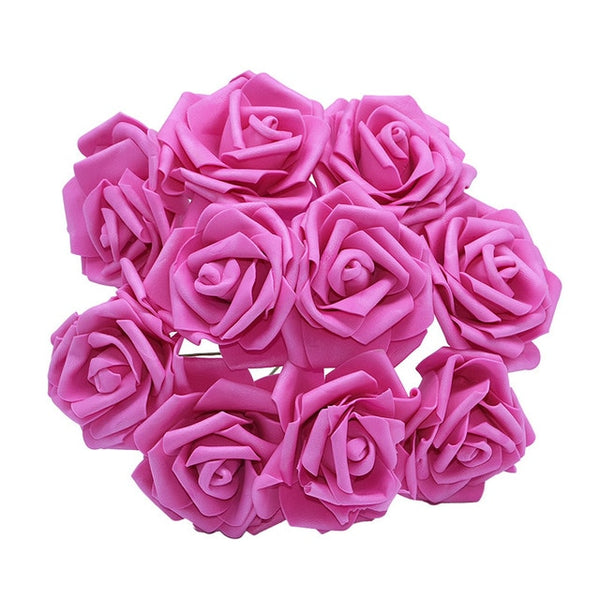 Artificial PE Foam Rose Flowers