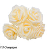 Artificial PE Foam Rose Flowers