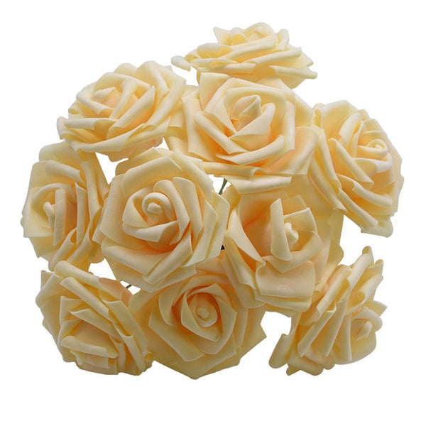 Artificial PE Foam Rose Flowers