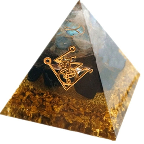 Orgonite Natural Crystal Pyramid