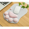 Memory Foam Sponge Paw Mouse Pads