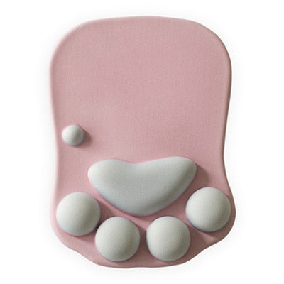 Memory Foam Sponge Paw Mouse Pads