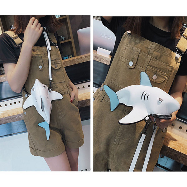 Shark Crossbody Bag