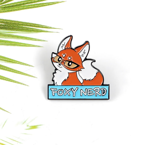 Foxy Nerd Badge