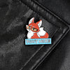 Foxy Nerd Badge