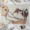 Cat Linen Table Mat