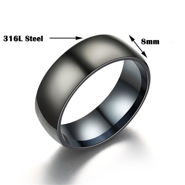 Titanium Black Ring