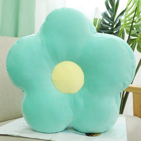 Colorful Flower Plush Pillow