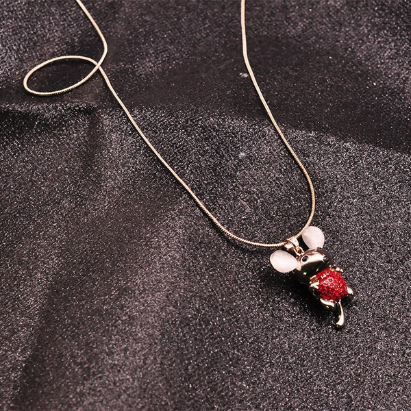 Little mouse necklace