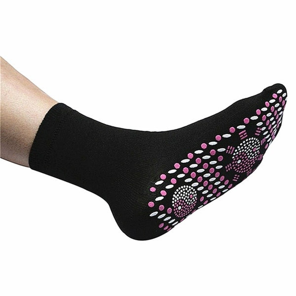 Self-heating Magnetic Socks