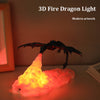 3D LED Realistic Dragon Lamp Night Light