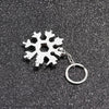 Portable 18 In 1 Mini Snowflake Multi Pocket Tool