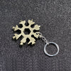 Portable 18 In 1 Mini Snowflake Multi Pocket Tool