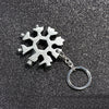 Portable 18 In 1 Mini Snowflake Multi Pocket Tool