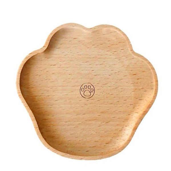 Cat Paw Wooden Coaster