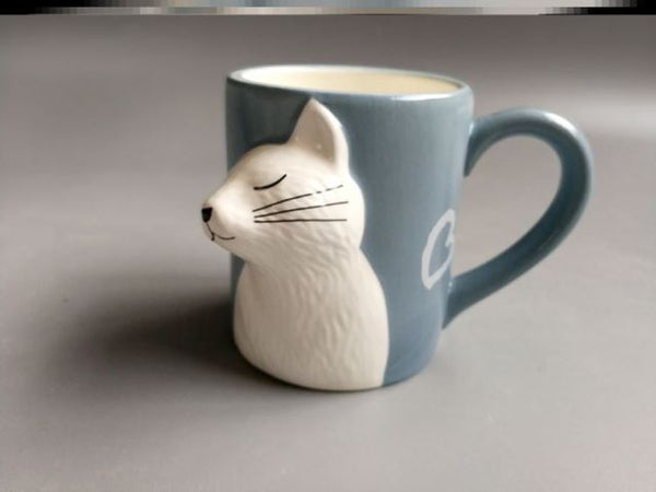 3D Kiss Me Cat Mug