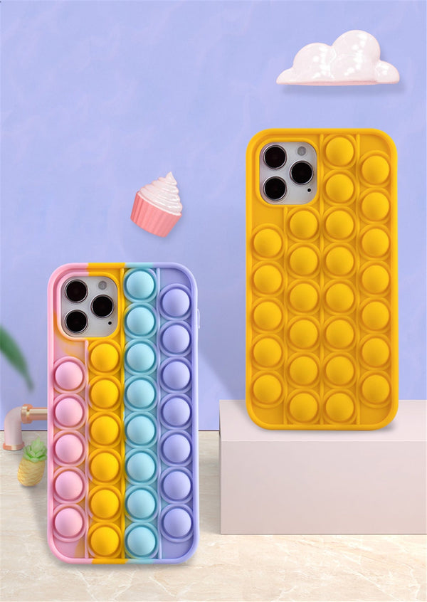 Push Pop Bubble Soft Silicone Case