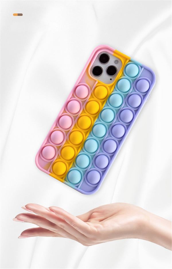 Push Pop Bubble Soft Silicone Case