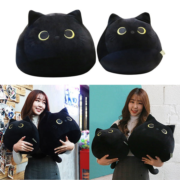 Black Cat Ball Plush