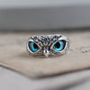 Silver Owl Ring