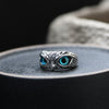 Silver Owl Ring