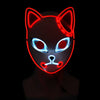 Anime Cosplay LED Mask