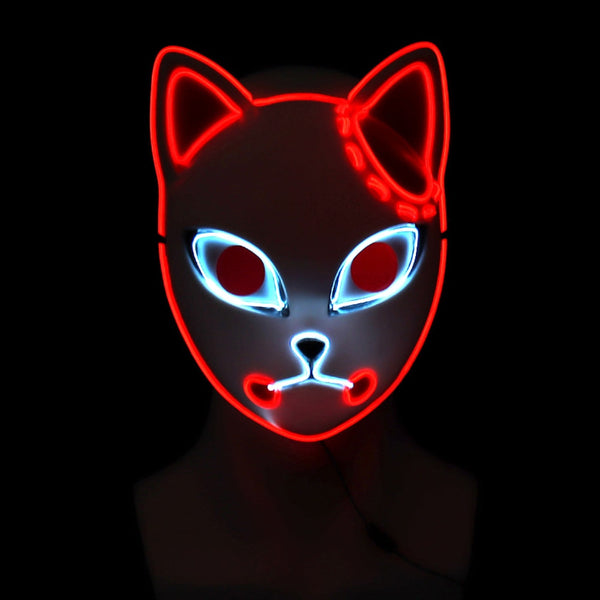 Anime Cosplay LED Mask