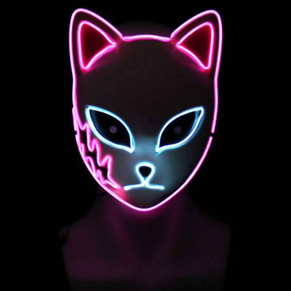 Anime Cosplay LED Mask