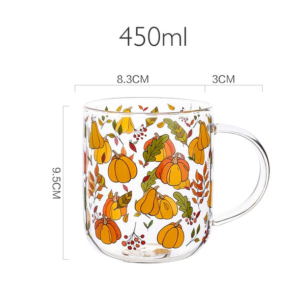 Heat-Resistant Glass Mug