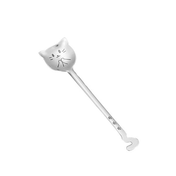 Long Tail Cat Funny Tea Spoon