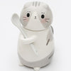 Cat Ceramics Coffee Mug With Spoon