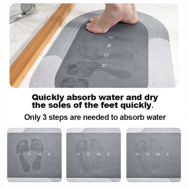 Quick Drying Absorbent Floor Mat