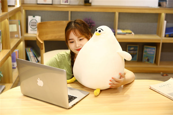 Penguin Plush Pillow