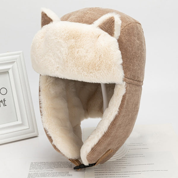 Warm Cashmere Cat Earmuffs