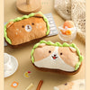 Hamburger Plush Pencil Case