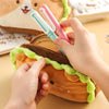 Hamburger Plush Pencil Case