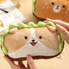 Hamburger Plush Pencil Case