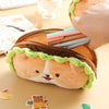 Hamburger Plush Pencil Case