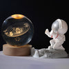 Luminous 3D Glowing Crystal Globe